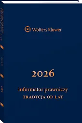 Informator Prawniczy. Tradycja od lat 2026, granatowy (format B6)